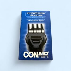 New in box Conair Straightening Attachment helps smooth fkyaways Model SP5
